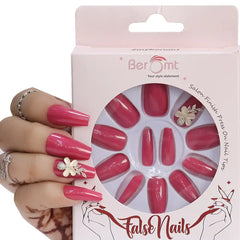 PARTY NAILS FLOWER CHARM (NAIL KIT INCLUDED)