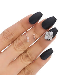 PARTY NAILS FLOWER CHARM (NAIL KIT INCLUDED)