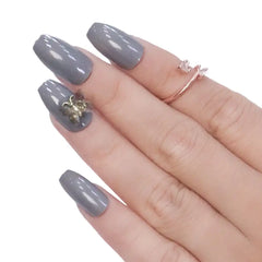 PARTY NAILS BUTTERFLY CHARM (NAIL KIT INCLUDED)