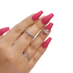 PARTY NAILS FLOWER CHARM (NAIL KIT INCLUDED)