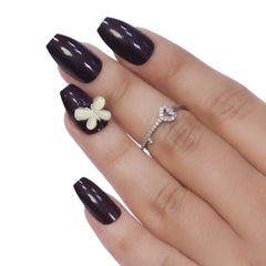 PARTY NAILS BUTTERFLY CHARM (NAIL KIT INCLUDED)