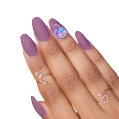 TEENAGE GIRL KIDS NAILS (NAIL KIT INCLUDED)