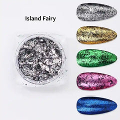 CHROME GLITTER EYE SHADOW & NAIL POWDER