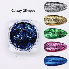 CHROME GLITTER EYE SHADOW & NAIL POWDER