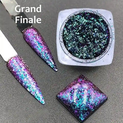 CHROME GLITTER EYE SHADOW & NAIL POWDER