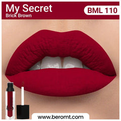 Brick Brown Ultra Matte Lipstick