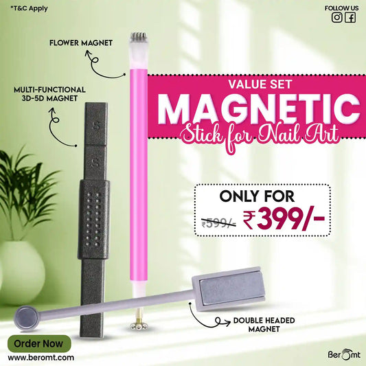 MAGNETIC STICK FOR NAIL ART VALUE SET