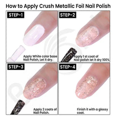 METALLIC FOIL NAIL POLISH