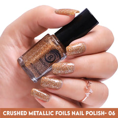 METALLIC FOIL NAIL POLISH