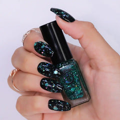 HOLO HEXAGON GLITTER NAIL POLISH