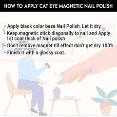 3D MAGNETIC CAT EYE NAIL POLISH