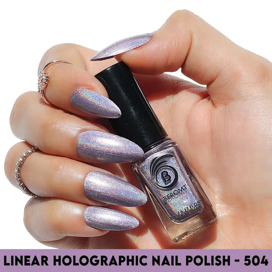 LINEAR HOLOGRAPHIC NAIL POLISH