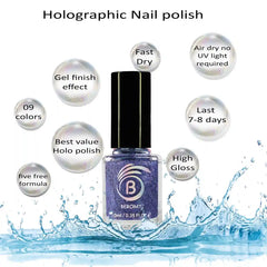 HOLOGRAPHIC NAIL POLISH