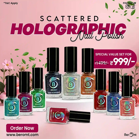 Scattered Holographic Nail Polish Value Sets