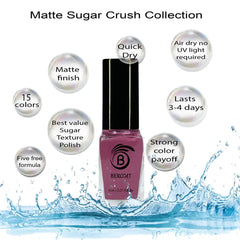 MATTE SUGAR NAIL POLISH