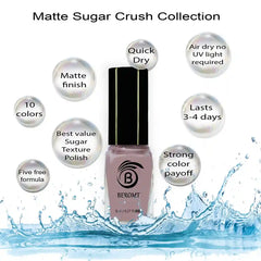 MATTE SUGAR NAIL POLISH