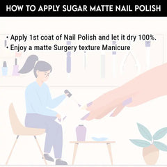 MATTE SUGAR NAIL POLISH