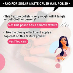 MATTE SUGAR NAIL POLISH