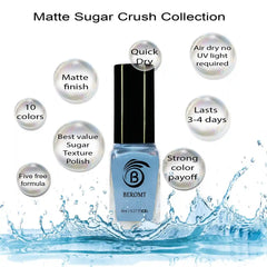 MATTE SUGAR NAIL POLISH