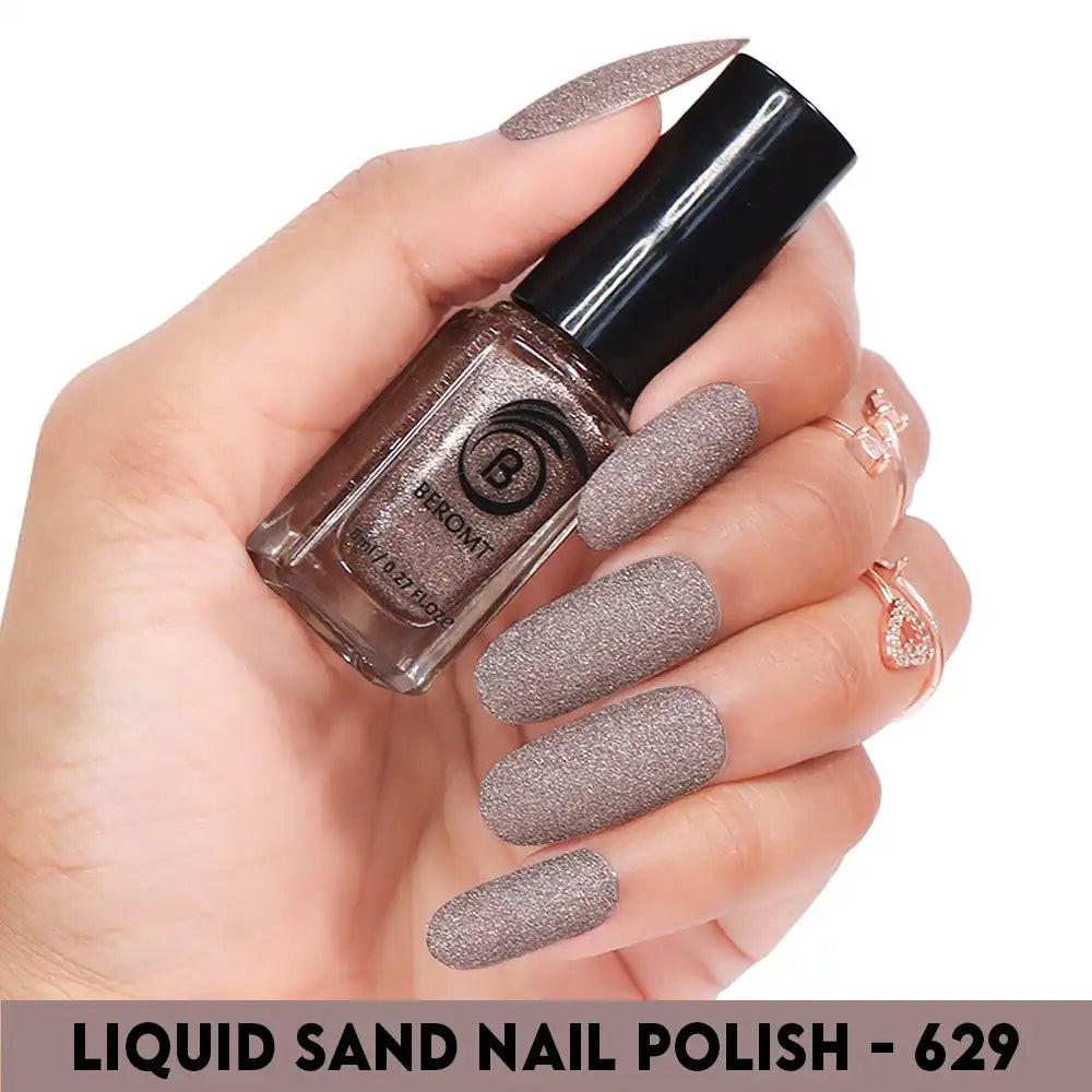 SAND NAIL POLISH