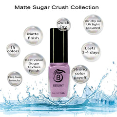 MATTE SUGAR NAIL POLISH