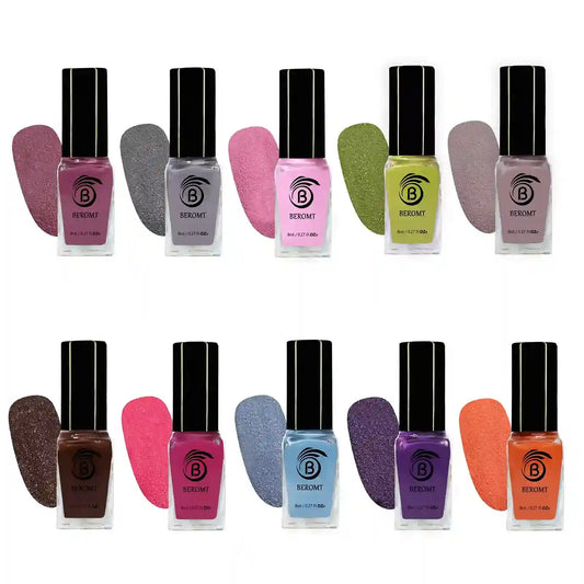 Matte sugar crush nail polish value set of 10 (611-620)