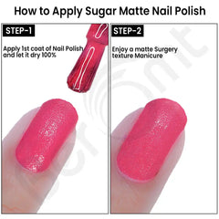 MATTE SUGAR NAIL POLISH