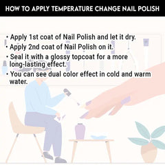 TEMPERATURE CHANGE NAIL POLISH