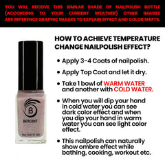 TEMPERATURE CHANGE NAIL POLISH