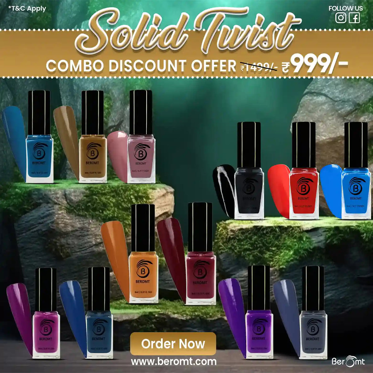 SOLID TWIST COMBO DISCOUNT OFFER  BNP 7777