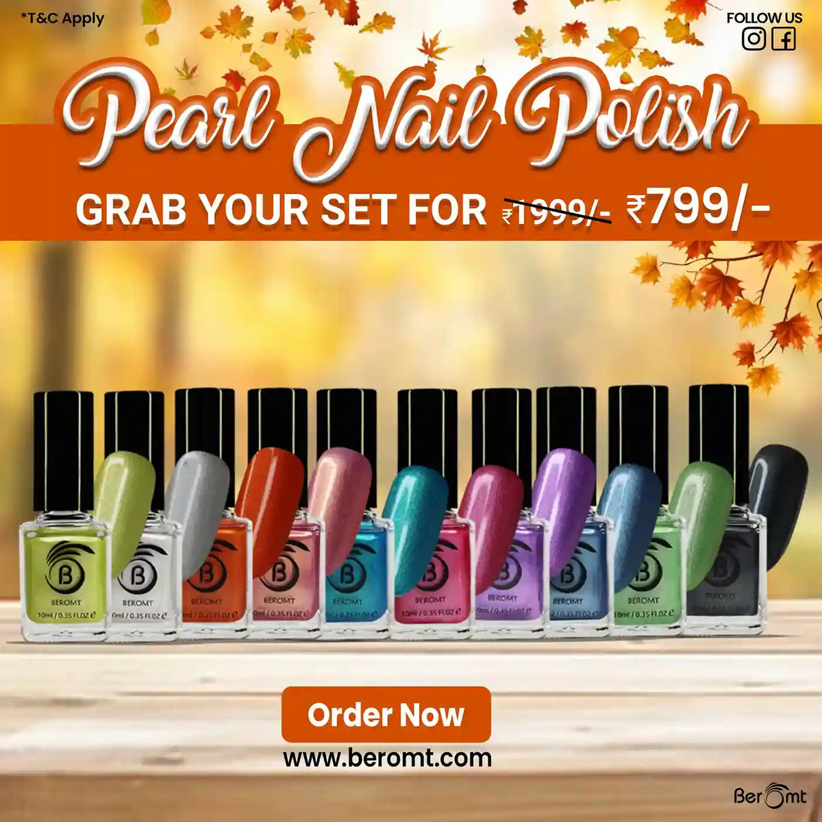 Pearl Nail Polish Value Sets