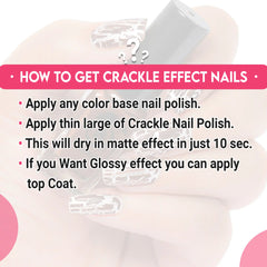 CRACKLE NAIL POLISH