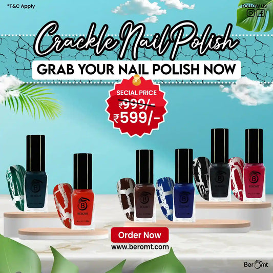 Crackle Nail Polish Value Sets