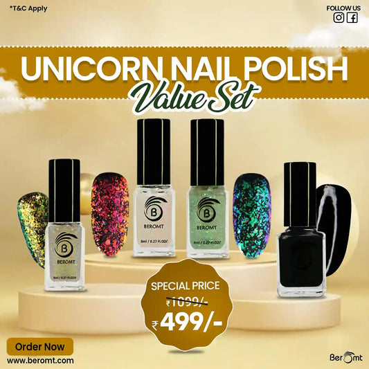 Unicorn Nail Polish Value Set