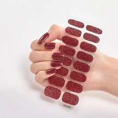 Beromt UV-Free Nail Wraps Glitter