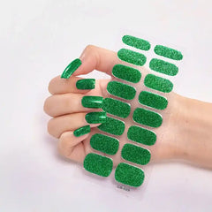 Beromt UV-Free Nail Wraps Glitter