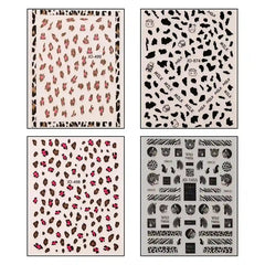 NAIL STICKERS (Set of Random 5 Sheet)