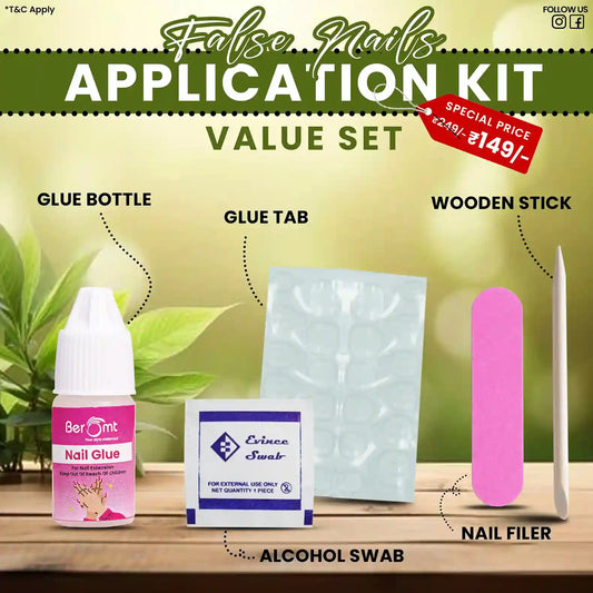 FALSE NAILS APPLICATION KIT (5 essentials)