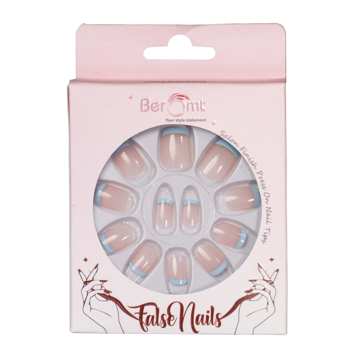 FRENCH TIPS- 135 (NAIL KIT INCLUDED)