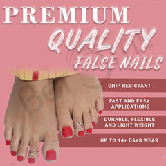 TOE NAILS 249 - (NAIL KIT INCLUDED)