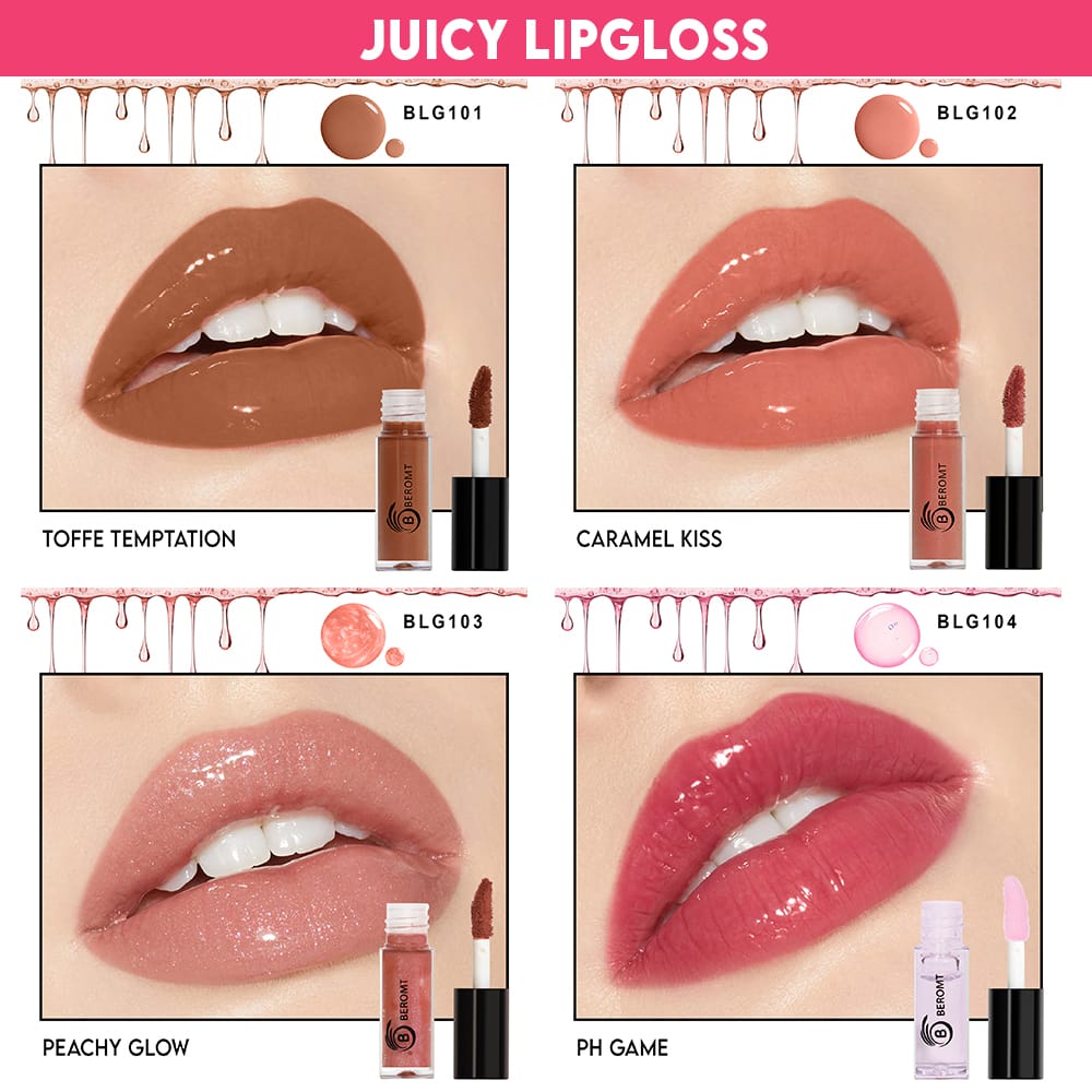 Beromt juicy lip gloss