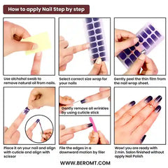 UV-Free Nail Wraps