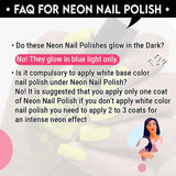 NEON NAIL POLISH - 8009