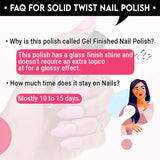 SOLID TWIST GEL FINISH NAIL POLISH- 7016