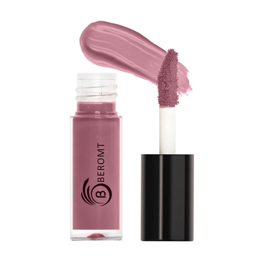 Beromt lip gloss bottle with swatch - Soft Glow