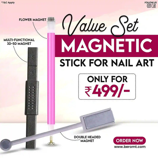 MAGNETIC STICK FOR NAIL ART VALUE SET