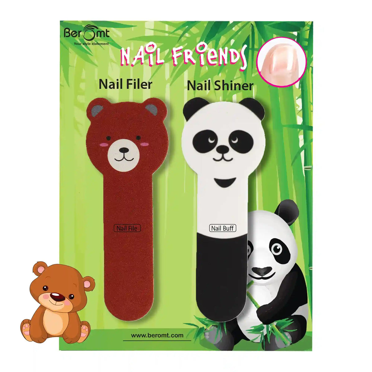 NAIL FILERS, NAIL BUFFER AND SHINERS - BEAR