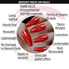 PRINTED NAILS- (Buy 1 Get 1 Free)