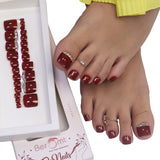 TOE NAILS 222 - (NAIL KIT INCLUDED)
