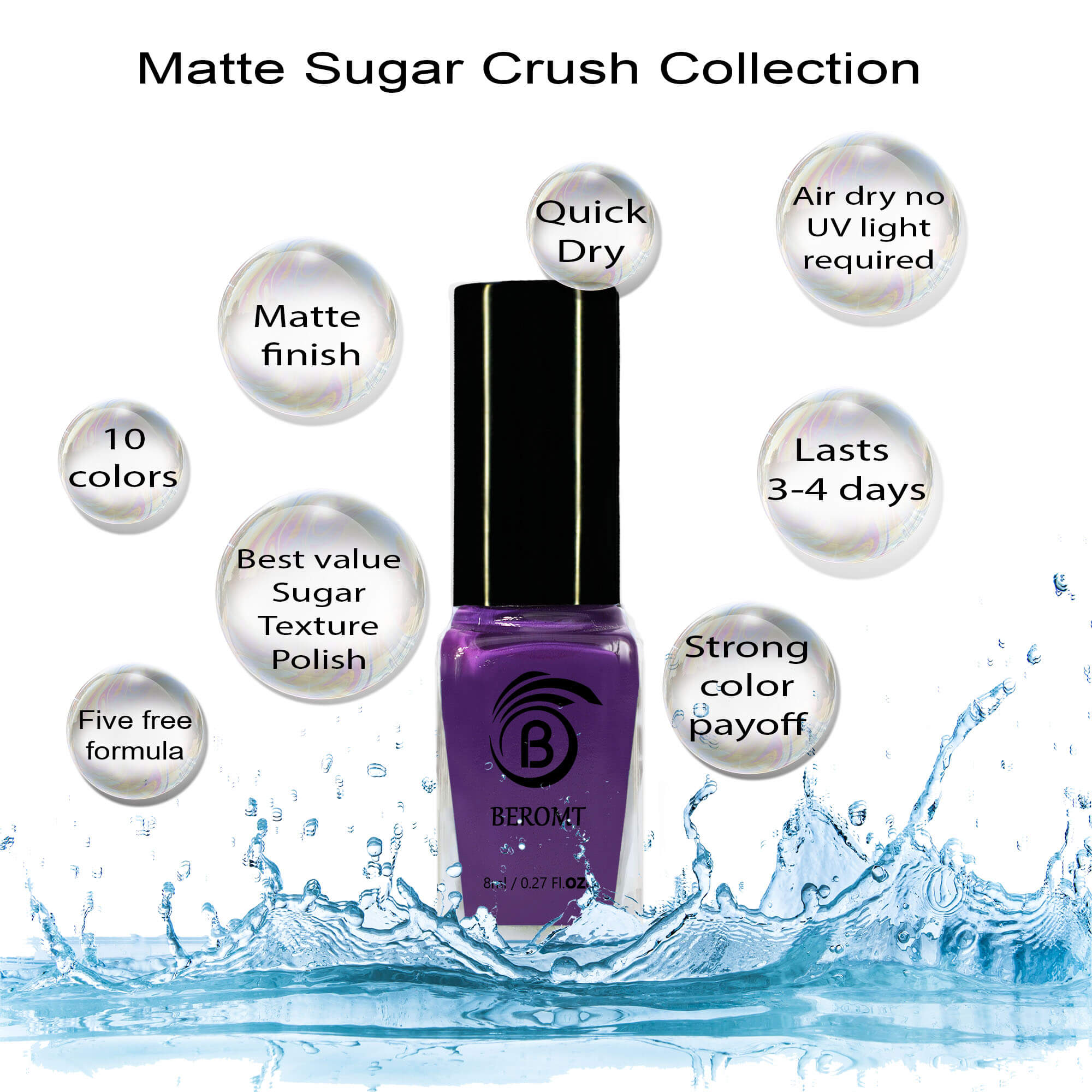 matte sugar crush nailpolish